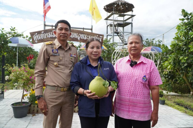 สำนักงาน กปร. นำสื่อมวลชนลงพื้นที่ “ปากพนัง” ต่อยอดโครงการพระราชดำริสู่ความยั่งยืน