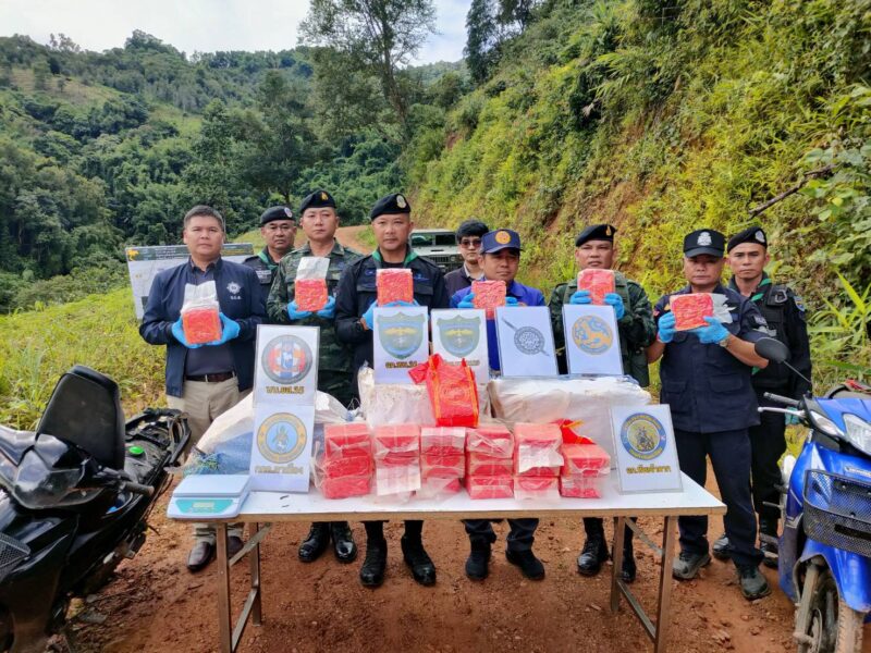 กองกำลังผาเมือง สกัดยึดไอซ์ 99 กิโลกรัม