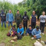 กองกำลังบูรพาเข้มชายแดนสระแก้ว – จับกุมแรงงานต่างด้าว 11 ราย ลักลอบข้ามแดน