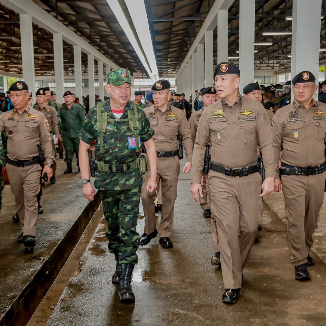 ผบ.ตร. มทภ.1ตรวจความพร้อมทางยุทธวิธี และร่วมประสานความมือกับ ผบ.ตร. เดินหน้าปกป้องแผ่นดินไทยจ.สระแก้ว