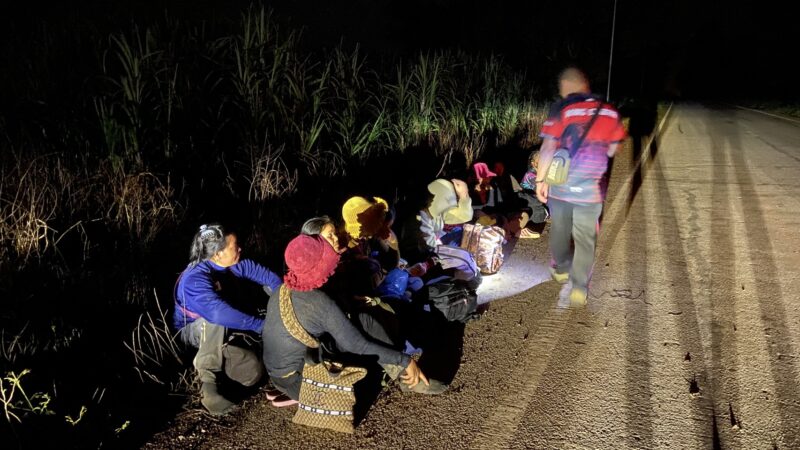 กกล.บูรพาลักลอบข้ามแดนตามแนวชายแดนไทย–กัมพูชา จังหวัดสระแก้ว