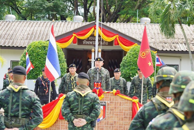 ผบ.กกล.สุรสีห์ ลงพื้นที่กำกับดูแลและติดตามความก้าวหน้าการปฏิบัติงานของหน่วยชายแดน สร้างความมั่นคงพื้นที่แนวชายแดนไทย–เมียนมา